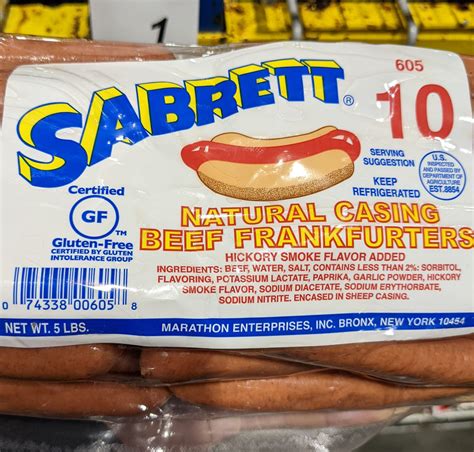 Sabrett hot dogs kosher  3 365 Everyday Organic Grass